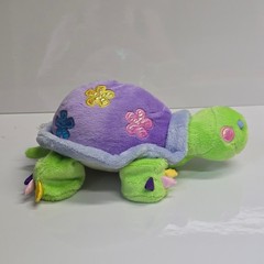 Ganz Webkinz Daisy Tortoise Small Purple Green Floral Plush HM464 [With Code]