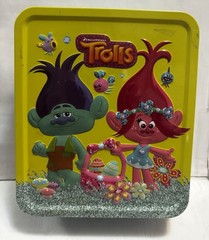 Trolls Decorative 3D Tin 6” x 5” x 2” Frankford Candy 2019 EC HTF Fast Shipping