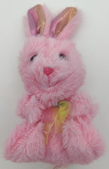 Tom’s Toys Mini 5″ Pink Bunny Plush Easter Rabbit Stuffed Animal Shiny Ears