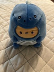 Smoko DINOSAUR TAYTO MINI MOCHI PLUSH POTATO BLUE DINO 6”Stuffed Animal LIKE NEW
