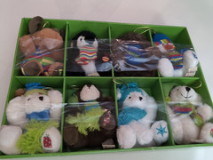 Hugfun Plush Ornaments 8 pcs.