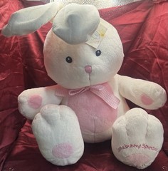 Russ Baby Widdle Ones Plush Bunny “Meadow” New Dmg. Tags Vintage Early 2000s