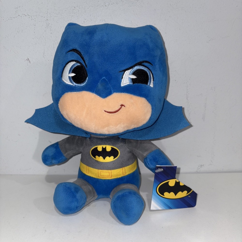 NEW Batman Kohls Cares 9″ Plush Toy With Soft Cape & Mask
