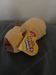 Zuru Hug-A-Lumps CONNIE the Capybara Weighted Plush 7” NWT Soft Animal Toy