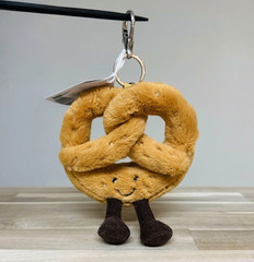 Pretzel Plush Keychain Bag Charm Amuseable NYC Exclusive Cute Collectible Gift
