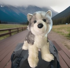 Sasha 12″ Siberian Husky Douglas Plush Stuffed Animal Dog Cuddle Gray 2021 1803