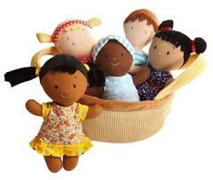 Basket of Buddies Multicultural Plush Dolls | Diversity & Inclusion Toys for …