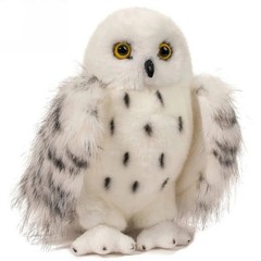 Douglas Wizard Snowy Owl Plush Stuffed Animal Toy 8″ White Hedwig Child Cuddle