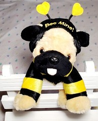 12″ Handmade Aurora World Bee Mine Plush Dog Puppy Super Soft Stuffed Animal