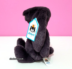 Jellycat Small Bashful Inky Bunny – Retired & Rare – New with Tags + Dust Bag