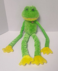 Green Croaking Frog See Video 23 Inch Stuffed Plush Toy Hugfun Int