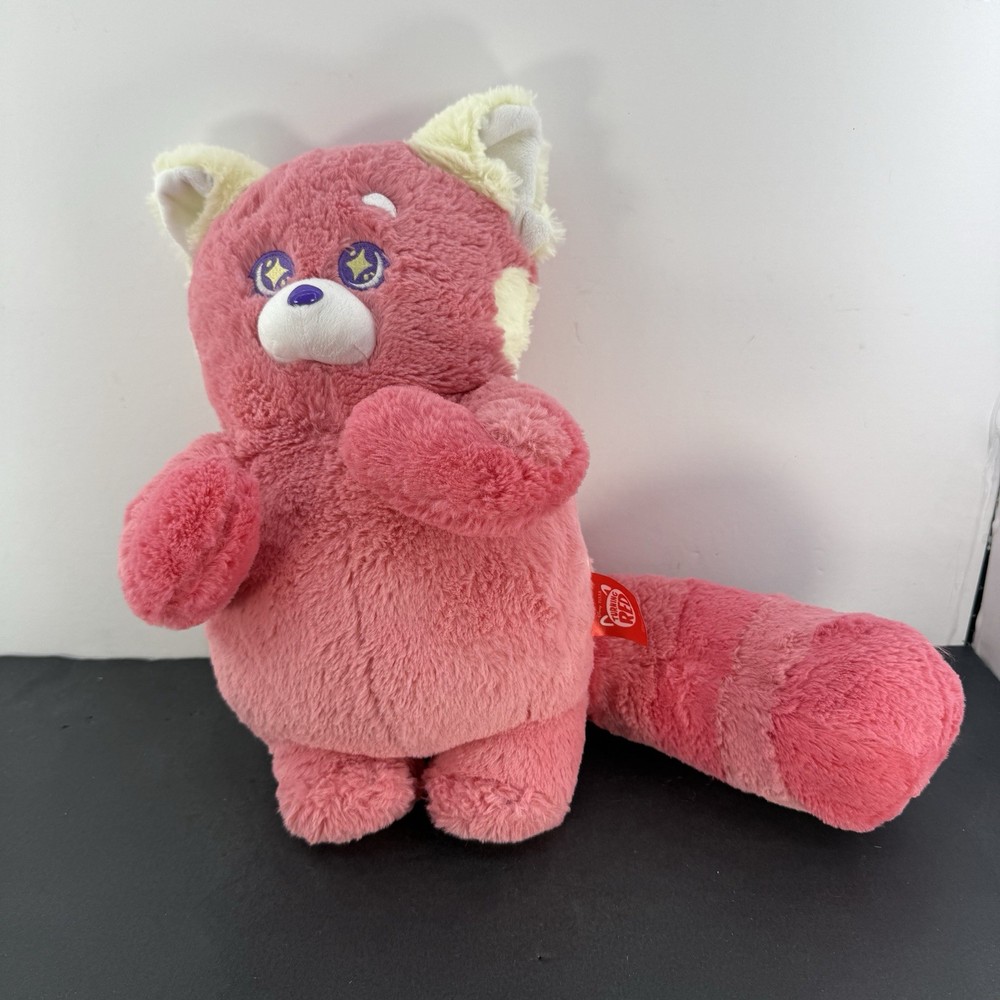 Disney Turning Red Panda Mei Plush Pillow Buddy Pink Sakura Starry Eyes 16 Inch