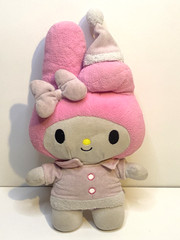 Sanrio Hello Kitty Friends Holiday My Melody Winter 12″ Pink Plush Pajamas Toy