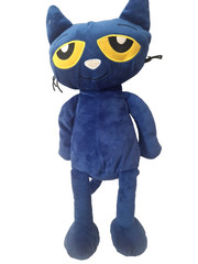 Kohl’s Cares Pete the Cat 14″ Plush Stuffed Animal Toy Blue Cat w/ Red Heart 202