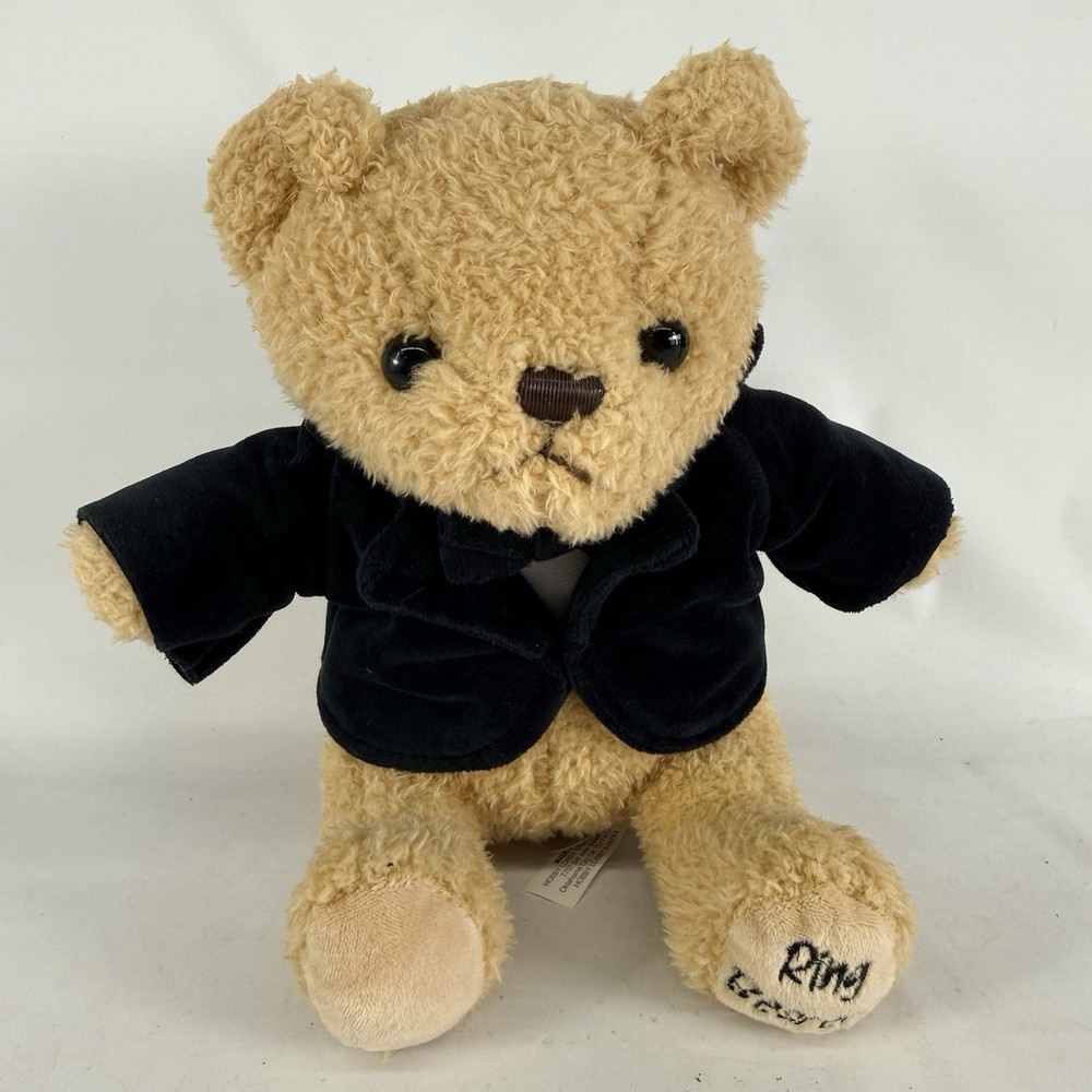 Hobby Lobby Teddy Bear Ring Bearer 8” Plush Wedding Children’s Gift