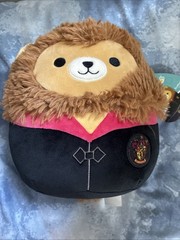 New Original Squishmallows Harry Potter Gryffindor Lion in Coat 8″ Plush 2025
