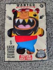 Kreepy Baraz Set Of 4 Captain Gold Toof, Slither, High-Yah, Bucko