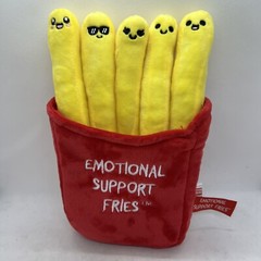 WHAT DO YOU MEME? Emotional Support Fries The Original Viral Cuddly Plush Food