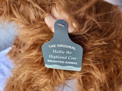 Pulse of Potential Hallie The Highland Cow Weighted Plush For Anxiety Relief