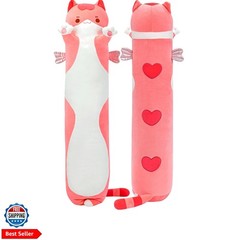 Long Cat Plush 5 Sizes, 120% Extra Filling Giant Plushness Kids Body Pillow, …