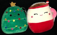 Squishmallows 5”Holiday 2021 CAROL & MARSHINA WALGREENS EXCLUSIVE NEW WITH TAGS