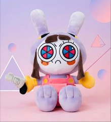 25cm New Maid Jax Plush Doll Soft Rabbit Toy Cute Stuffed Animal Kids Gift Decor