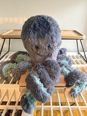 Manhattan Toy Company Octopus 13″ Plush Blue Tones 2020 Sea Stuffed Animal Toy