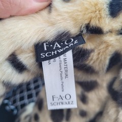 FAO Schwarz Cheetah Leopard Cat Plush Realistic 25″ Stuffed Animal 2017