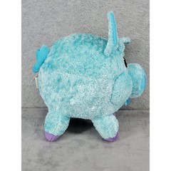 Great American Toy Co Blue Pig Plush Stuffed Animal Purple Hooves 10.5 inch