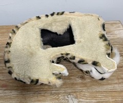 Realistic Sleeping Leopard Plush Rainforest Cat