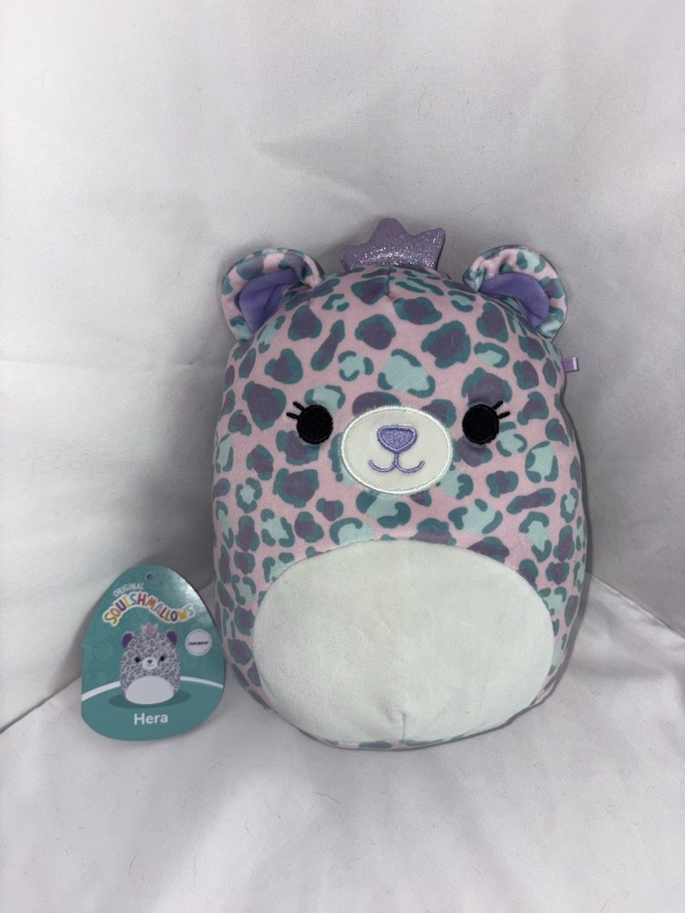 Squishmallows Hera the Cheetah Princess 7.5″ Plush Toy Stuffed Animal 2023 NEW