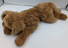 Vintage Toys R Us Animal Alley Golden Retriever Large Huge Big Laying Plush 30″