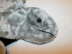 VTG DAKIN SAN FRANCISCO DINOSAUR JUMBO PLUSH STEGOSAURUS 40 SALESMAN SAMPLE SKIN