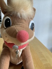 Heartland Apparel VTG 1999 Rudolph the Red Nosed Reindeer Zipper PJ Pouch