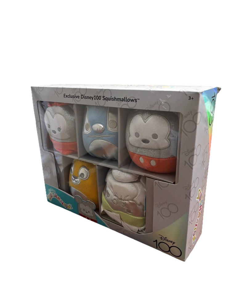 Squishmallows Disney 100 – 5pk Box Set