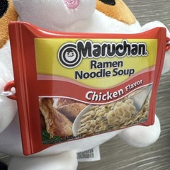 Snackles Benji Plush ZURU 5” Plush Set of 2 Maruchan Ramen Noodle Corgi Chupa