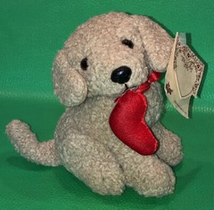 5″ Russ Luv Pets Puppy Dog Plush Stuffed Small RARE 277 Muffin With Heart Nwt