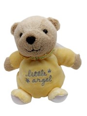 Carters Child Of Mine Little Angel Baby Rattle Plush Stuffed Animal Toy