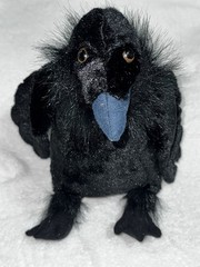 Historic Royal Palaces Tower of London Black Raven 11” Soft Plush Crow Bird Toy