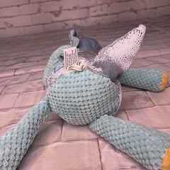 Scentsy Buddy Terra Triceratops Dinosaur Plush Blue 14″ Plush Dino W Scent Pack
