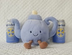 Jellycat Amusables Vicky Teapot NWT Tea Time Plush