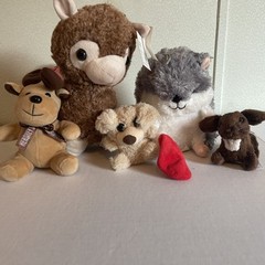 UGC Plush Stuffed Animal Lot of (5) Different – Great Starter Lot at Low Price