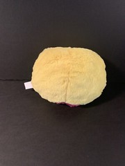 Changeable Emoji Plush Pink Devil Yellow Smiley Face Flippable