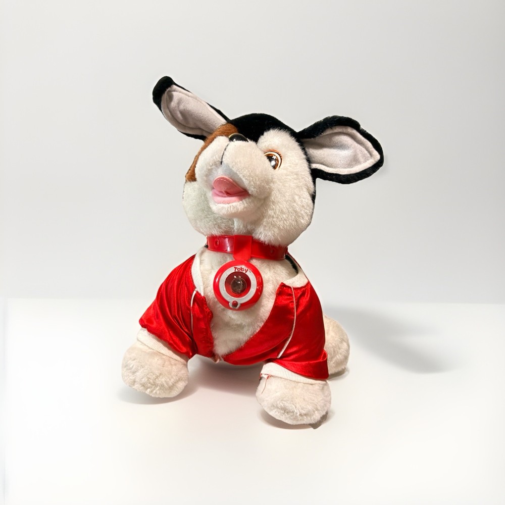Toby Terrier Interactive Plush Puppy Electronics 1993 Not Tested
