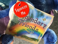 Legendary Friends Blue Dragon Plush 7″ By Aurora Roar Sounds Stuffed Animal