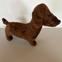 Dachshund Wiener Dog Plush 12” Brown Stuffed Animal Fun Stuff