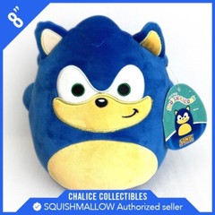 Squishmallow Kellytoy Plush Sonic the Hedgehog 8″ Inch NWT NEW