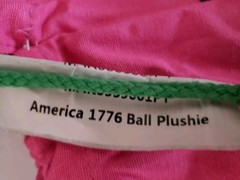 Makeship Patriotic America 1776 Ball by Drew Durnil Plush Doll June 2024