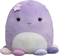 Squishmallows Original 14-Inch Beula Purple Octopus Multicolored Tentacles Plush