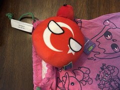 Drew Durnil Makeship Turkey Country Ball Plush With Tag and Bag 1/1182 Limited